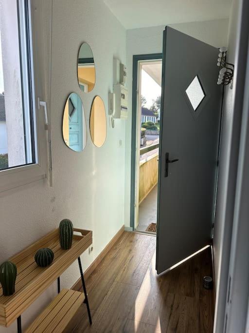 Appart Cosy, Balcon, Parking 瑟堡 外观 照片
